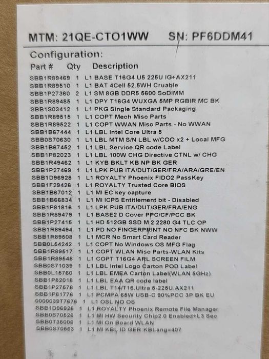 Lenovo ThinkPad T16 Gen 4 - NOU - KLI.ro