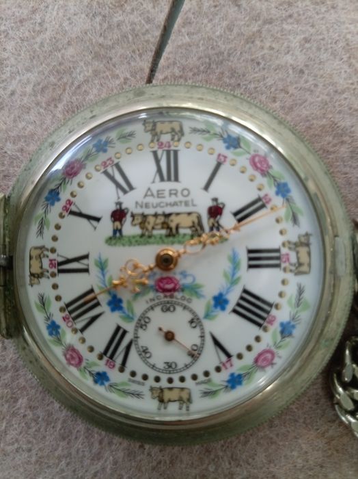 Ceas buzunar Aero Neuchatel Automatic