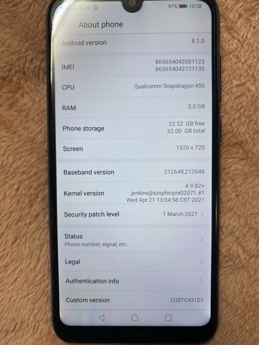 Huawei Y7 2019 32GB