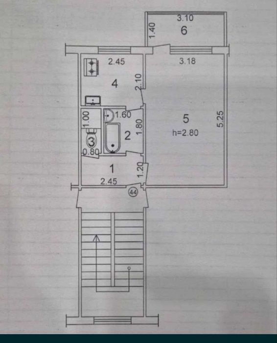 Продам 1 ком квартиру Массив Фуруза №М76