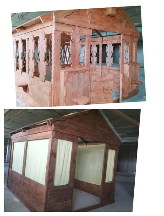 Продам деревянную беседку