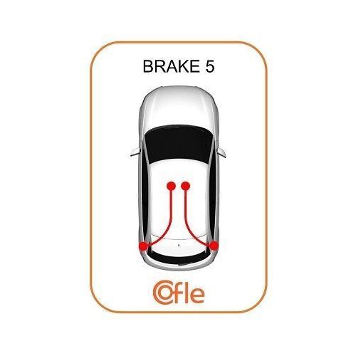 Cablu frana mana Seat Arosa (6h); Vw Lupo (6x1, 6e1) Cofle 107134, parte montare : stanga, dreapta, spate