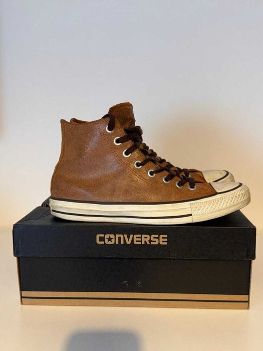 Teniși Converse CT Hi 144761C Maro, piele naturala, marimea 40