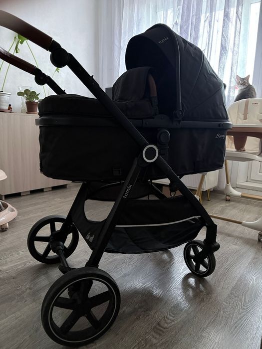 Коляска трансформер TOMIX Bonny, черный