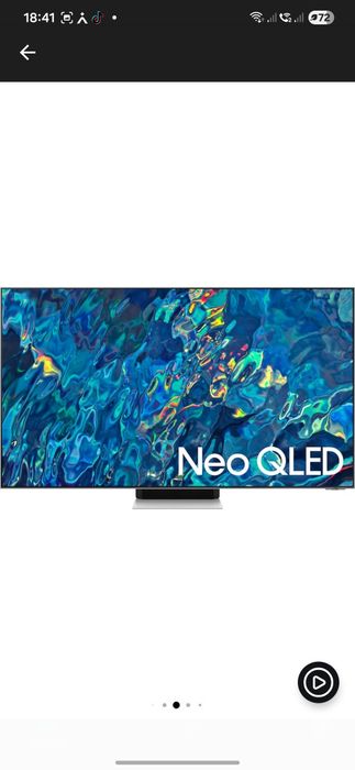 Vând TV Samsung Neo QLED 55QN95B  ,138 cm,Smart,4 K Ultra HD,100 Hz,Clasa G Impecabil