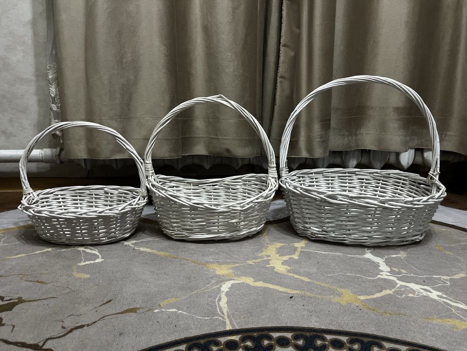 3 корзины ………………