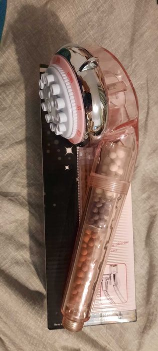 Pară de duș cu 3 filtre Krausen Spa, Nouă în cutie