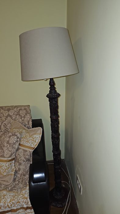 Veioza inalta Lampadar japonez lucrat manual