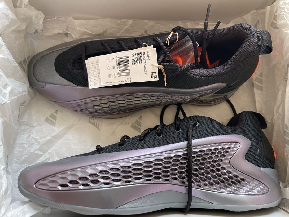 adidas Anthony Edwards 1 Low (GS) "Iron Sharpens  Iron"  Marimea 48. 2/3