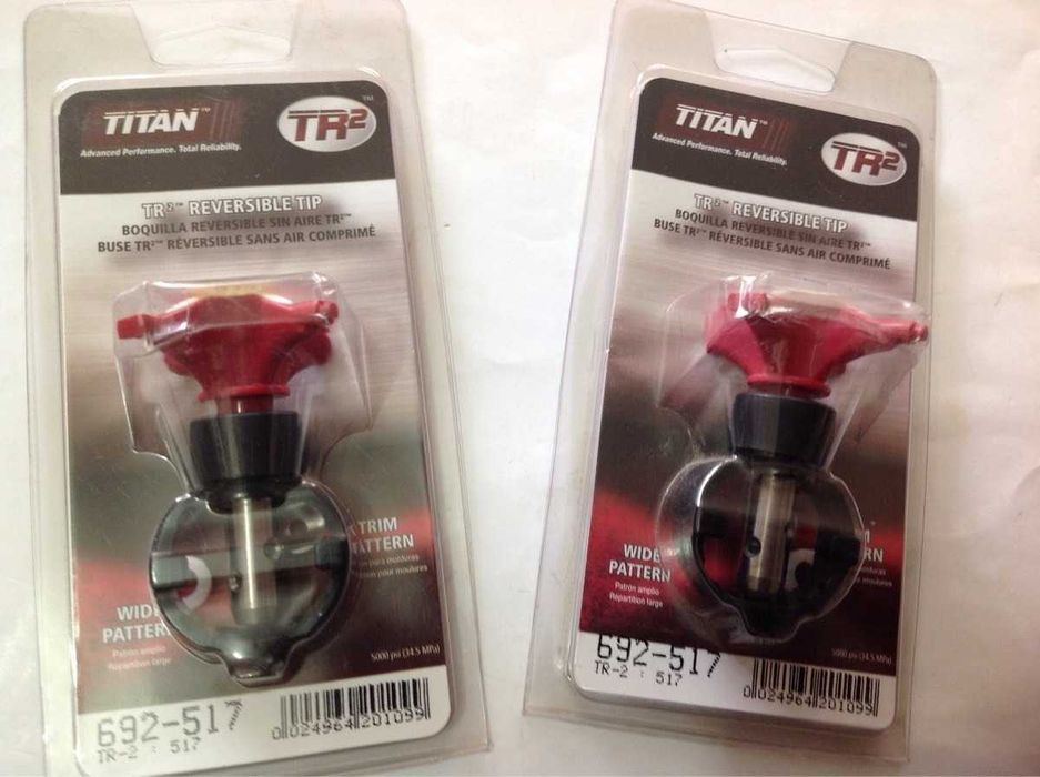 Duza dubla și garda pistol pompa zugravit airless Wagner Titan Graco