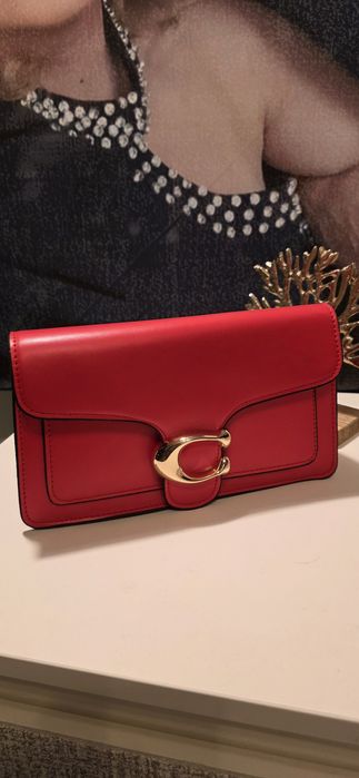 Geanta  roșie medie