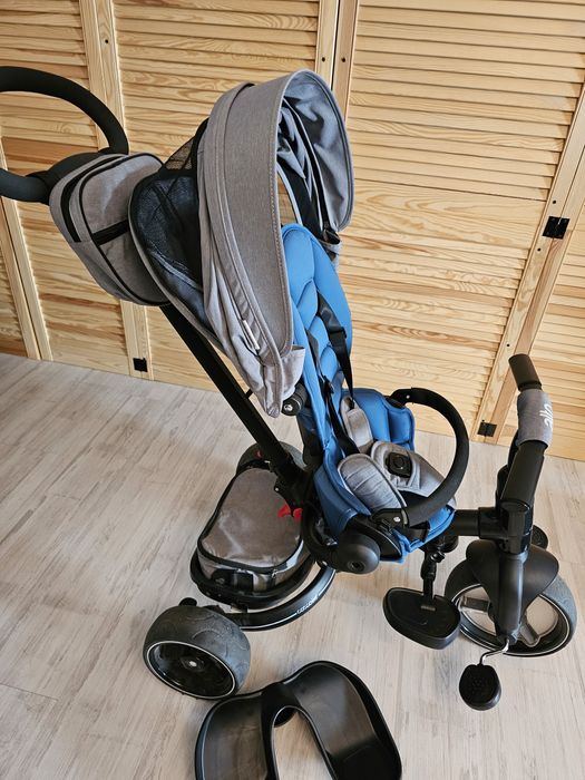 Tricicleta multifunctionala Coccolle Alto Albastru