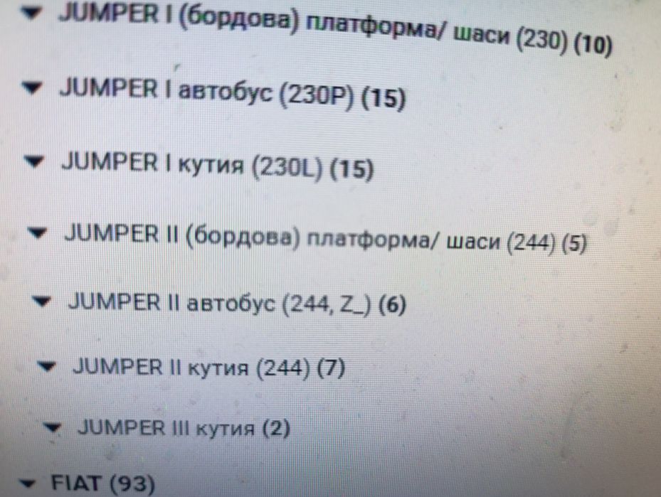 Каре външно за boxer, jumper,ducato