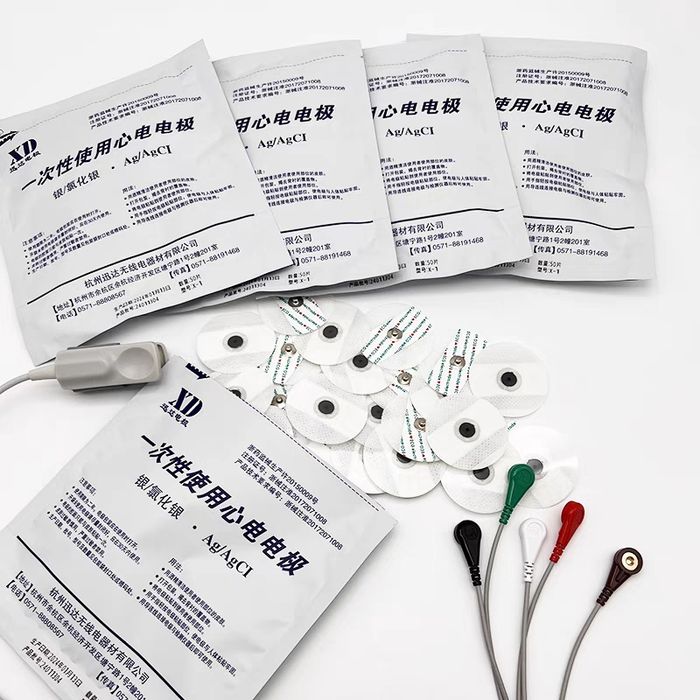 Липучка, одноразовые электроды для ЭКГ, ЭКГ монитора и Холтера