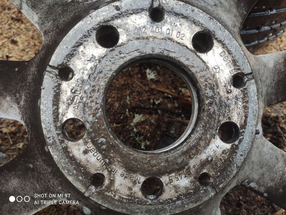 Джанти с гуми 16" цола от МЕРЦЕДЕС ЦЛК CLK mercedes