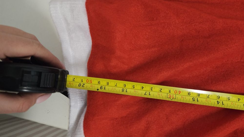 Коледни роклички с шапки, два размера