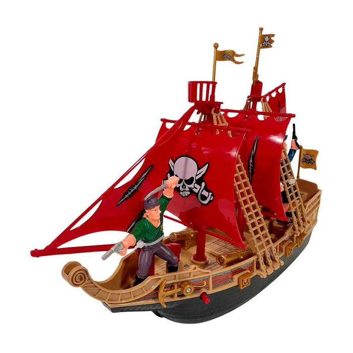Детска играчка Пиратски кораб 30см, с ефекти