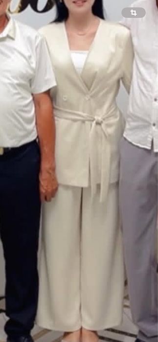 вечерний костюм с брюками