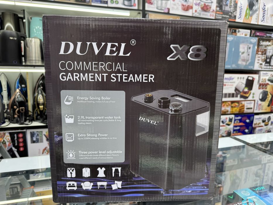 Новый вертикальный отпариватель Duvel X8! Паровой утюг! Пар дазмол!