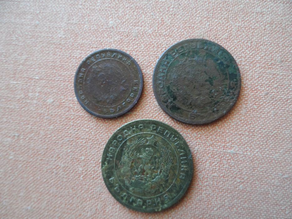 Монети от 1951  , 1954 и 1912 г.
