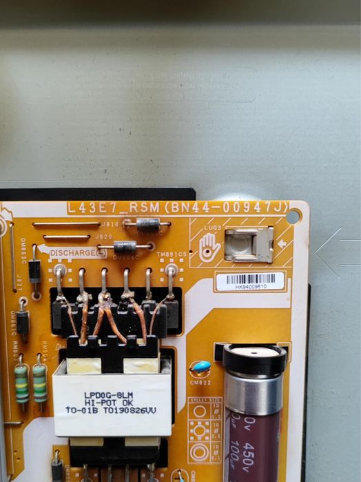 Main Board BN41-02703A / UE43RU7179U / BN44-00947J TV Samsung на части