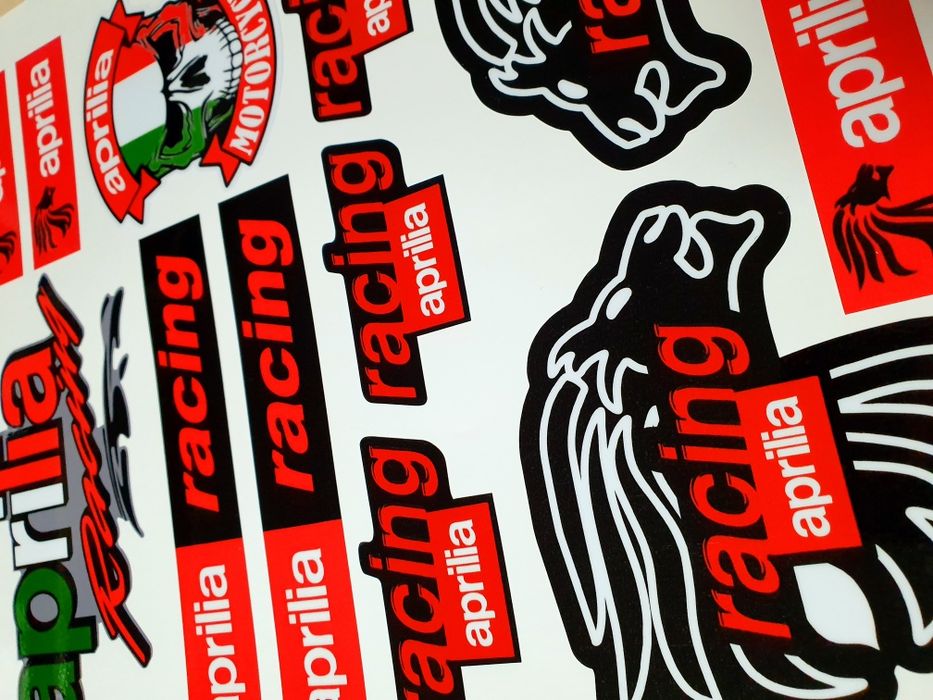 REDUCERE Stickere Aprilia A3 sticker moto scuter yamaha