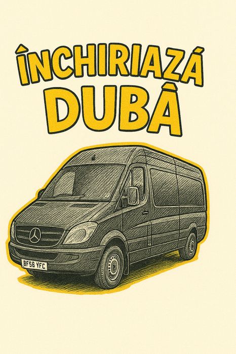 Închiriere dubă fără șofer Sibiu Mercedes Sprinter 3,5T Fără garanție