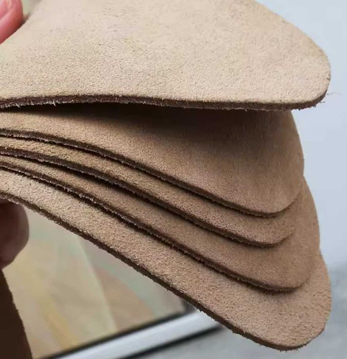 Двулицеви дишащи стелки за обувки естествена кожа до No46 29см унисекс