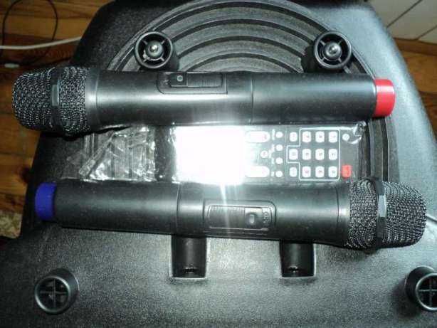 15'' Мощна караоке тонколона MBA F-15W с акумулатор, Bluetooth, FM,