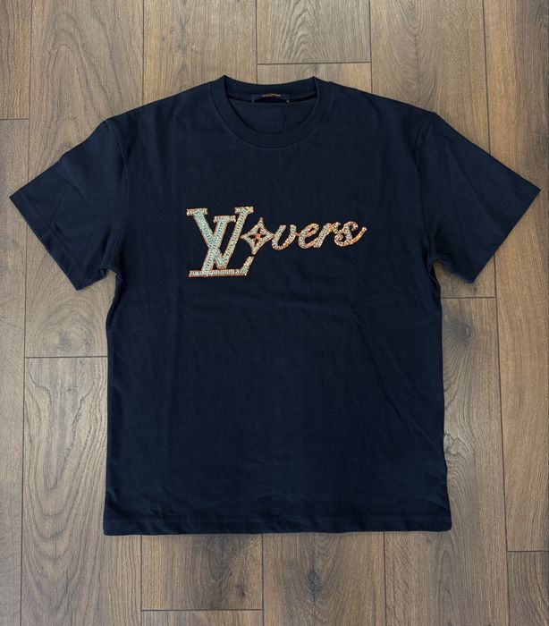 Louis Vuitton embroidered T-shirt