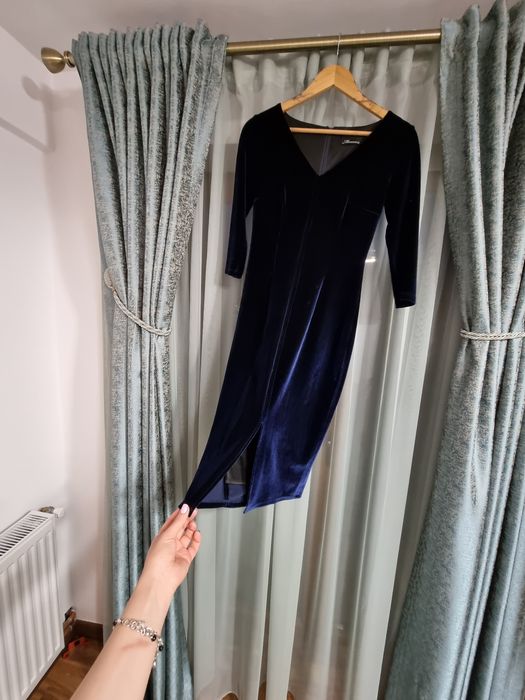 Rochie catifea Monesse by Raluca Salcudean