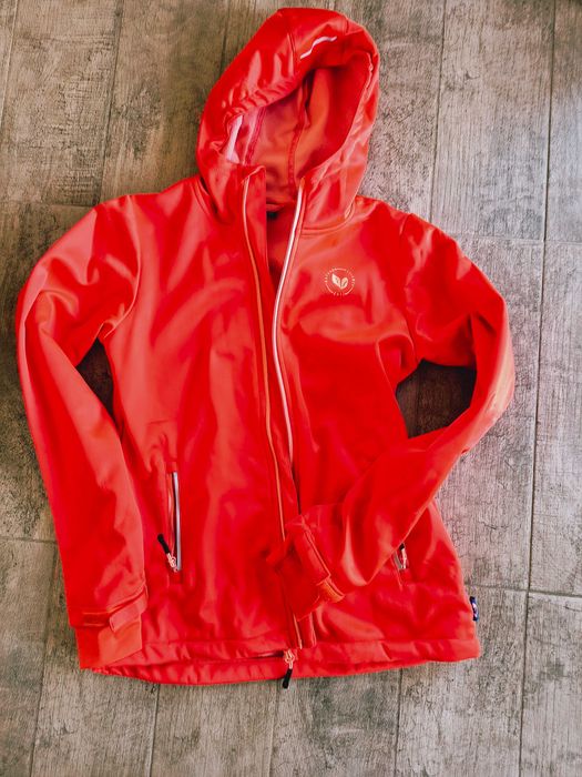Geaca hanorac de primăvară rosu
