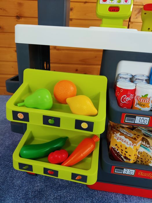 Supermarket Smoby cu carucior si  accesorii, 3+ ani