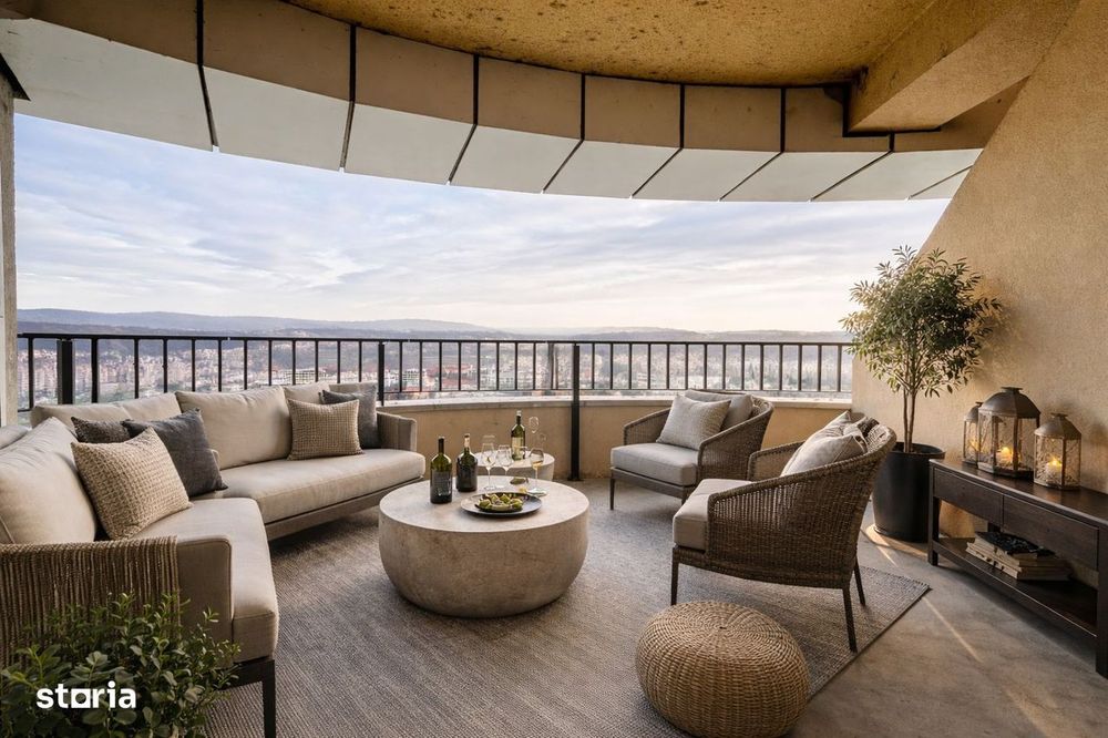 Penthouse pe 2 niveluri | etaj 24–25 | panoramă totală | 0% comision