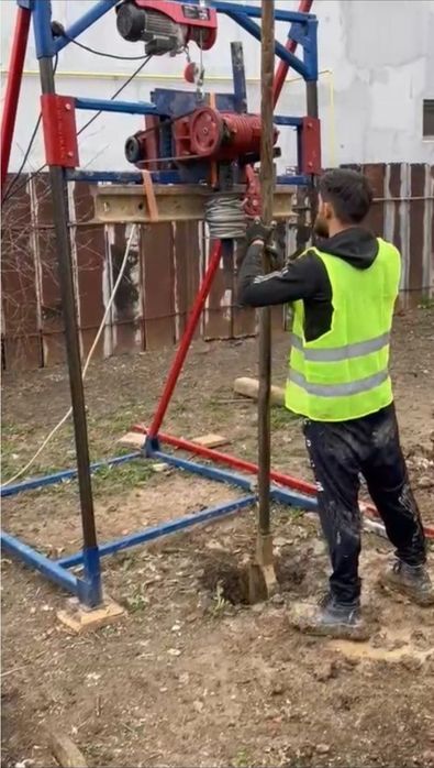 Foraje puturi apă de mica sau medie adancime