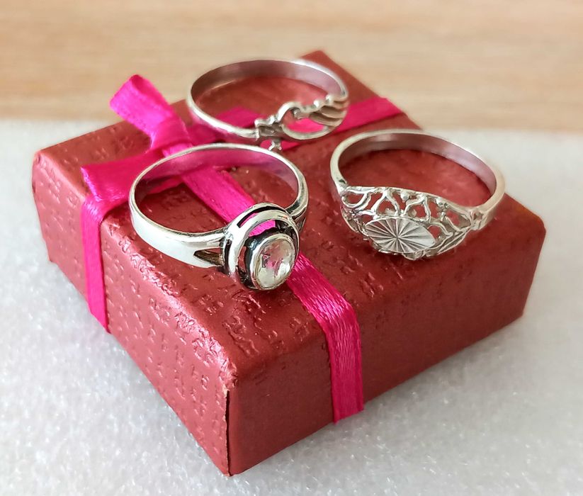 Нови сребърни пръстени