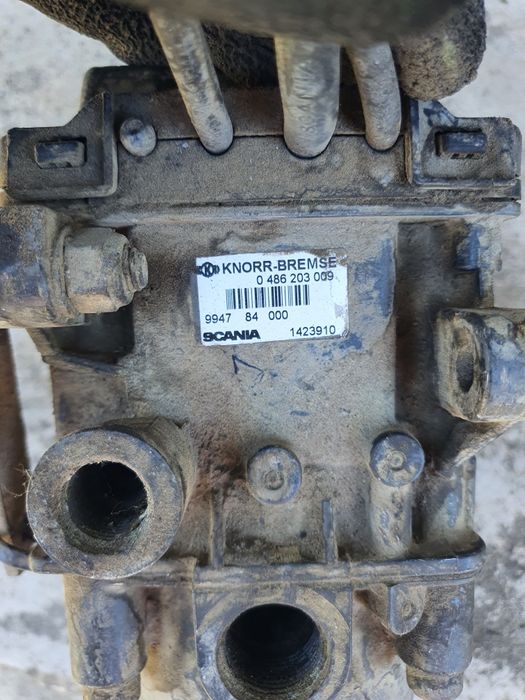 Supapa modulator frana axa fata EBS SCANIA 4 Dej • OLX.ro