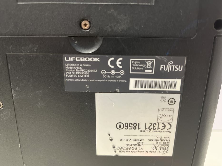Fujitsu LIFEBOOK A Series