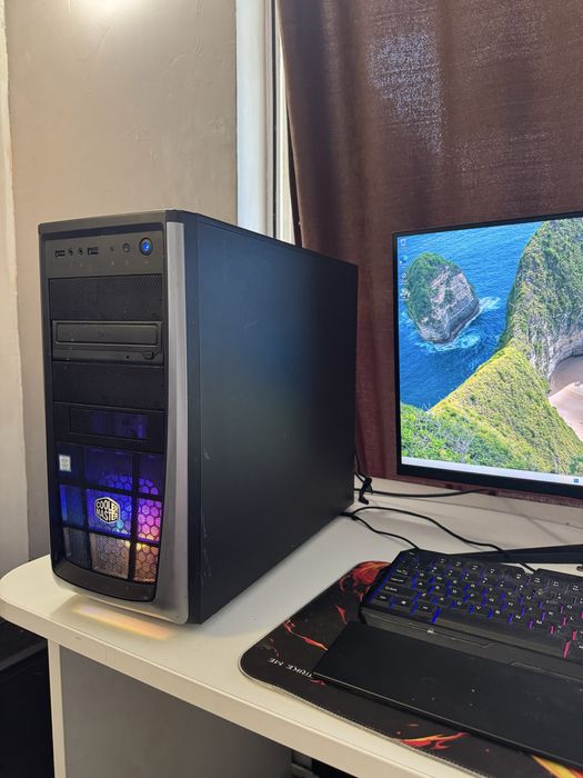 Геймърски компютър i7 7700 / RTX 3060 /32GB RAM / NVMe 256GB / HDD 1TB