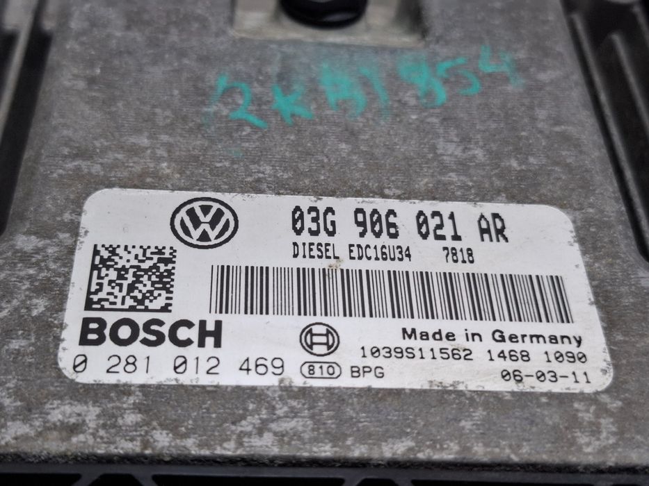 Calculator Ecu Volkswagen Caddy Iii Estate 2Kb, 2Kj, 2Cb, 2Cj 2004 -