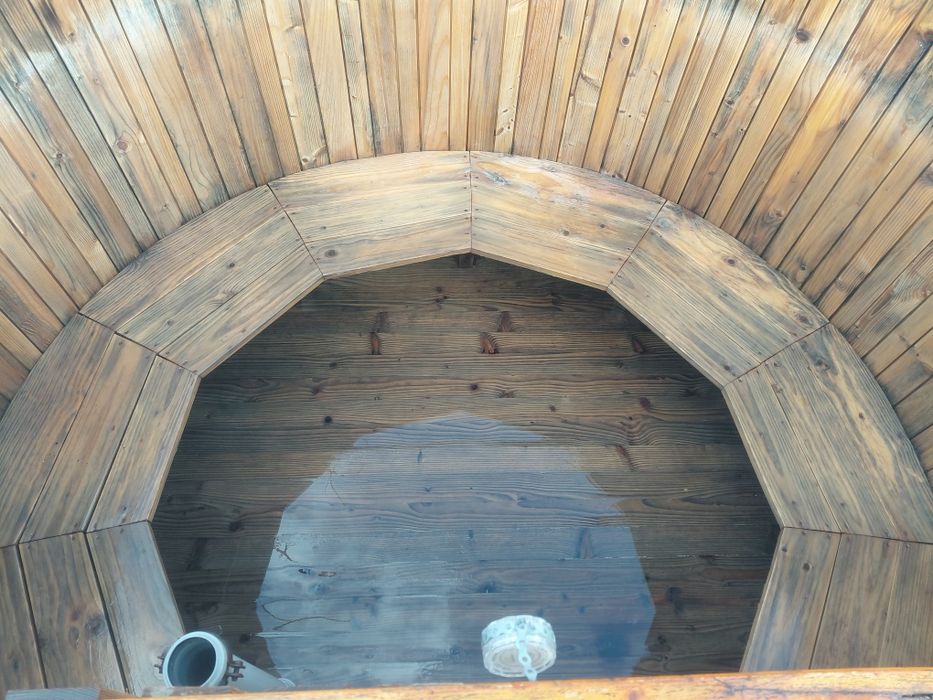 Ciubăr lemn 8 persoane