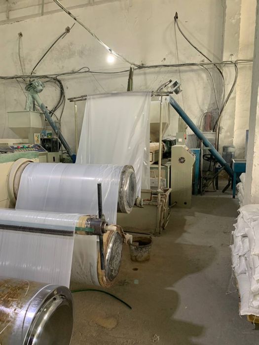 Коп ишлаб чикариш линияси заводи сотилади. Qop zavodi ишлаб турган