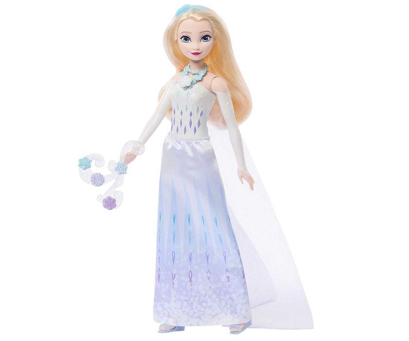 Кукла Елза с 8 изнeнади Disney Frozen Jewel Reveal - Elsa / Mattel