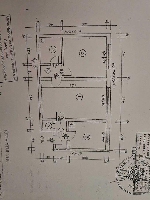 Vand apartament 2 camere Tg.Ocna