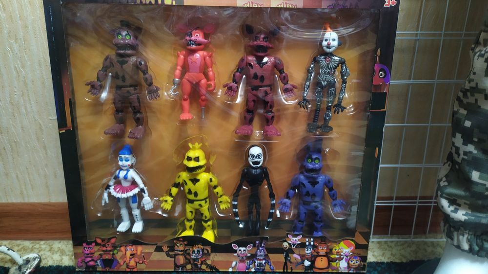 Набор фигур аниматроников. Новые лический детский 6+