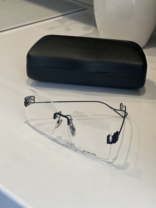 Ochelari fara rama Balenciaga