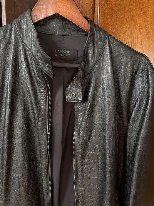 Мъжко яке от естествена кожа - L размер