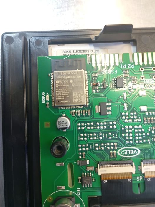 Плата от  сенсорного пульта