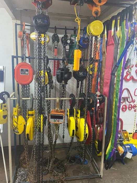 Паук цепной стропы чалки лебедки