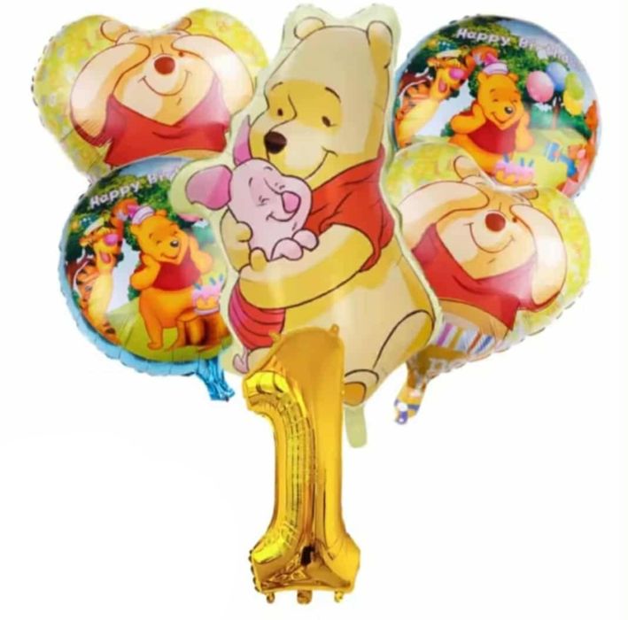 Парти сет украса ,,Мечо пух"